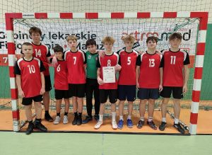 Miniaturka: Zawody powiatowe Igrzysk Młodzieży Szkolnej w Futsalu chłopców